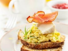 Brouillade dœuf au Boursault