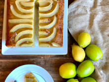 Gâteau de pommes de terre aux limes