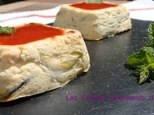 Petites terrines fraîcheur courgette chèvre menthe