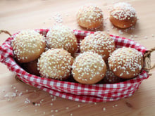 Petites brioches au sucre au Companion