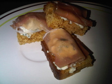 Toast au pain épices