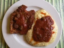 Côtes de porc charcutière