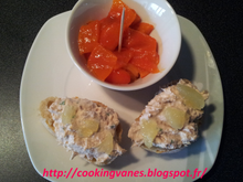 Rillettes de thon à la moutarde