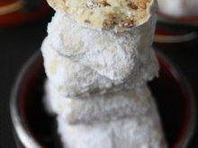 Sablés graines de sésame et fleur d'oranger