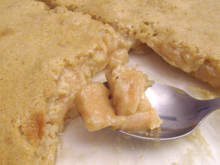 Gratin de pommes sucré