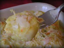 Gratin framboises et crème d'amandes