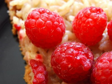 Tarte aux framboises façon teurgoule