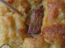 Minis cakes à la pomme de terre et au foie gras