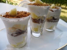Tiramisu pomme verte