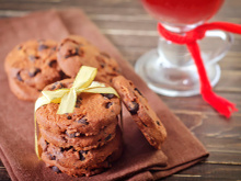 Cookies pépites de chocolat et cannelle