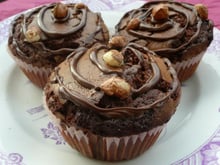 Cupcakes au nutella pour enfants