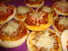 Mini pizzas maison