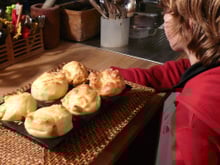 Gougères au maroilles