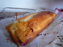 Cake fondant framboises & fleur d'oranger