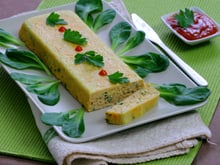 Terrine de crabe au ketchup et zeste de citron