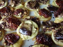 Tartelettes apéritives aux saveurs méridionales