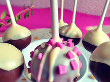 Cake pops au Philadelphia Milka