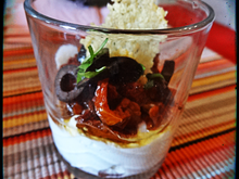 Verrine méditerranéenne classique