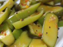 concombre aux poivrons