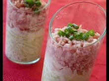 Verrine fraîcheur pour l'entrée