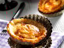 Tartelettes fondantes à la Morteau et au Comté