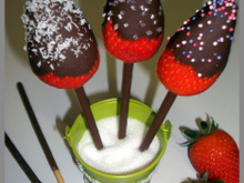 Fraisy pops maison