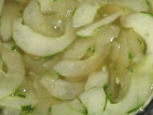 Concombre aigre doux