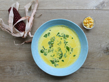 Soupe maïs curcuma