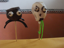Cakes pops d'Halloween