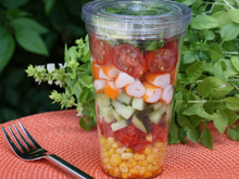 Salade de la Mer en bocal