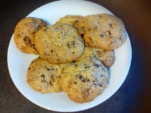 Cookies chocolat et noix du brésil