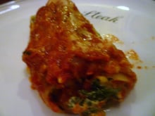 Cannellonis d'épinards et fromage blanc