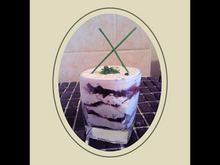 Verrine de chèvre et betterave