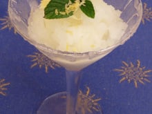 Sorbet au champagne