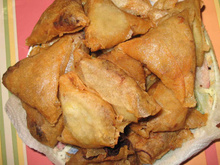 Brick de viandes hachées