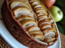 Cake au boudin blanc et aux pommes