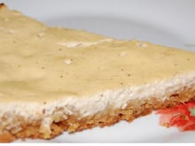 Tarte au fromage blanc et au miel
