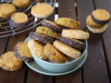 Trio de sablés au parmesan