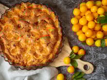 Clafoutis aux mirabelles