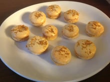 Macarons au pain d'épices et foie gras