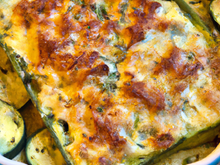 Gratin de courgettes au thon