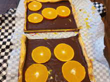 Tarte au chocolat et à l'orange rapide