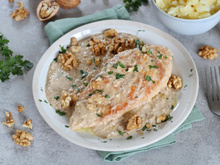 Blanc de poulet en sauce aux Noix de Grenoble AOP