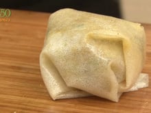 Pliage de briouate façon mini-pastilla