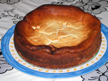 Gâteau soufflé à l'orange et au citron