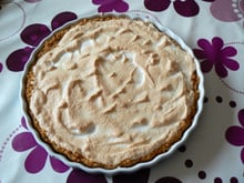Tarte meringuée au citron