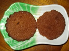 Bouchées mousseuses chocolat et pistache