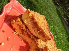 Gâteau sablé moelleux au citron vert, petits beurre et lait concentré un délice!