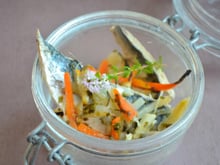 Maquereaux au four au vin blanc