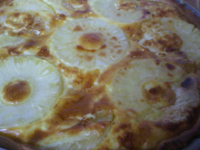 La tarte à l'ananas